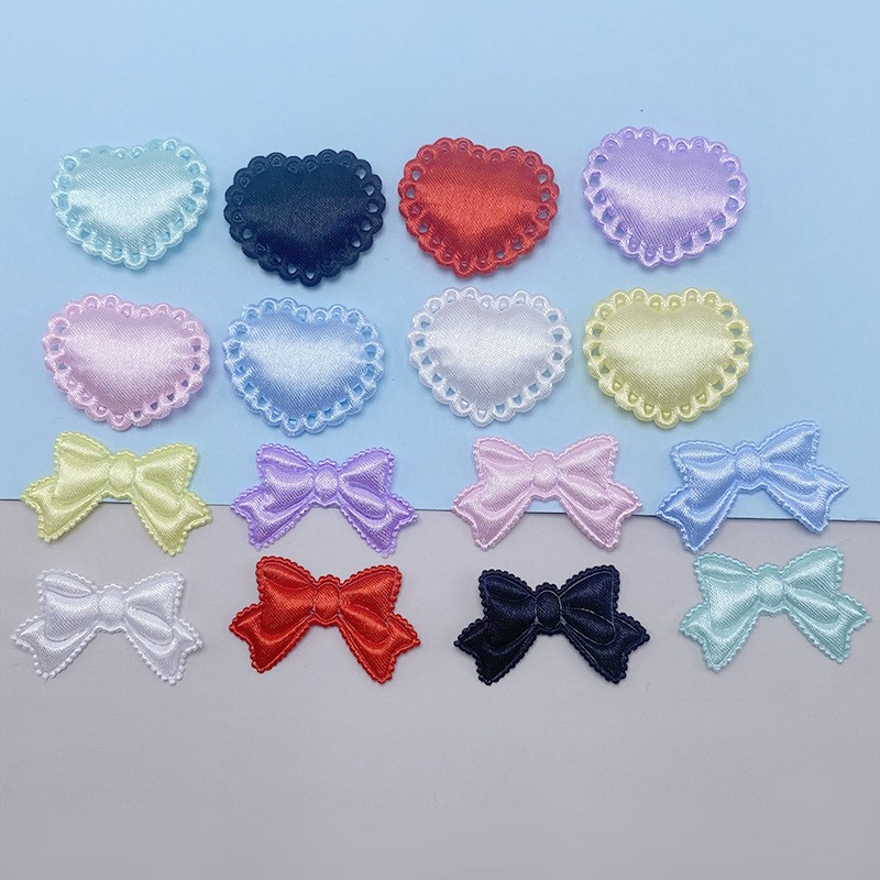 Bracelet Accessories Cute Light Satin Love Bow Handmade Diy Jewelry Bar Butterfly Hair Clip Gouka Accessories
